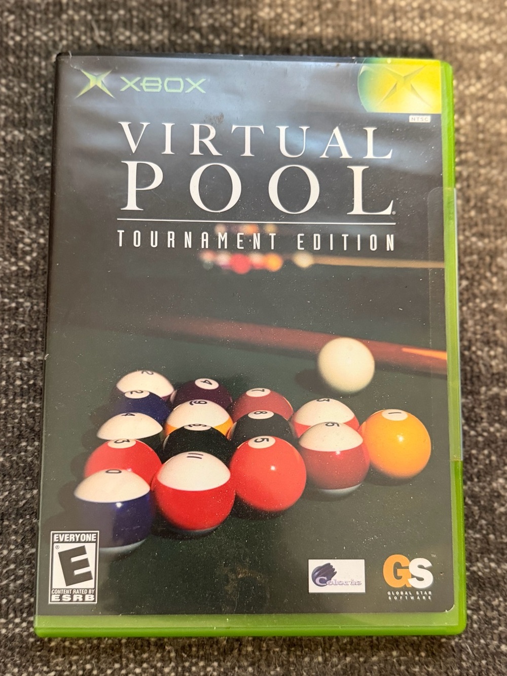 2005 Virtual Pool Tournament Edition Microsoft Xbox Original with Manual Vintage